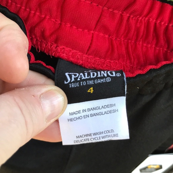 NWT Spalding Black Red Athletic Jogger Pants 365 Garanimals Brown Sweat Pants 4 - Picture 2 of 16